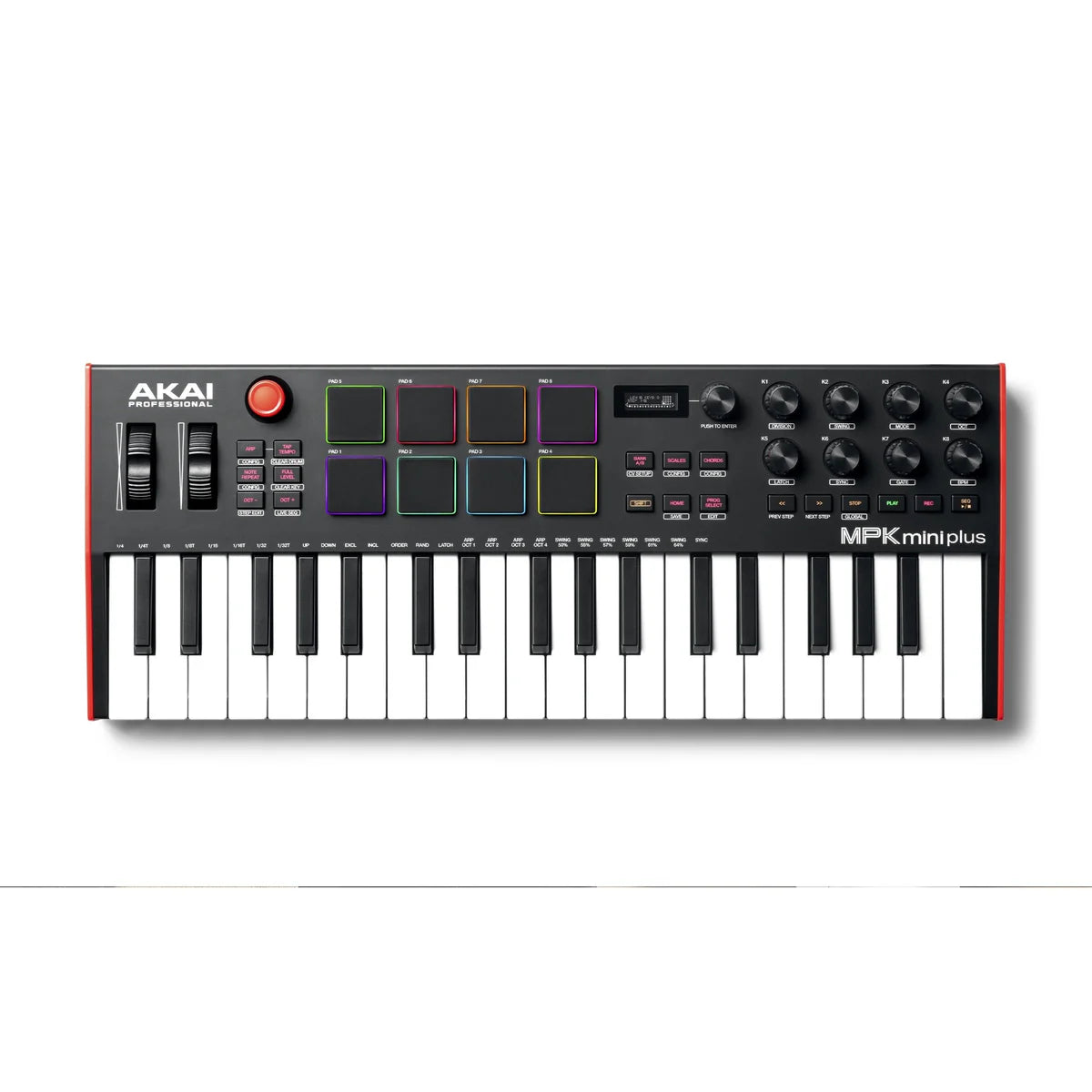 akai mpk mini play loop pedal Plus MIDI Keyboard Controller – 37 Keys, MPC Pads, CV/Gate & Sequencer – Gearhub Color:BLACK/GREY/SILVER Metal Gear Solid V: colour-light-blue the MPK Mini Play