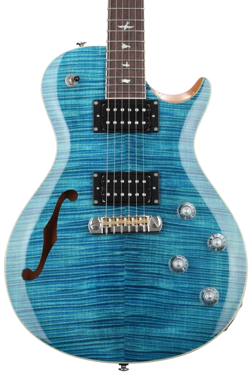 PRS SE Zach Myers Semi Hollow Electric Guitar Myers Blue | Signature Model