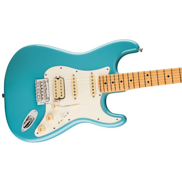 Fender Player II Stratocaster HSS Maple Neck Aquatone Blue Electric Guitar