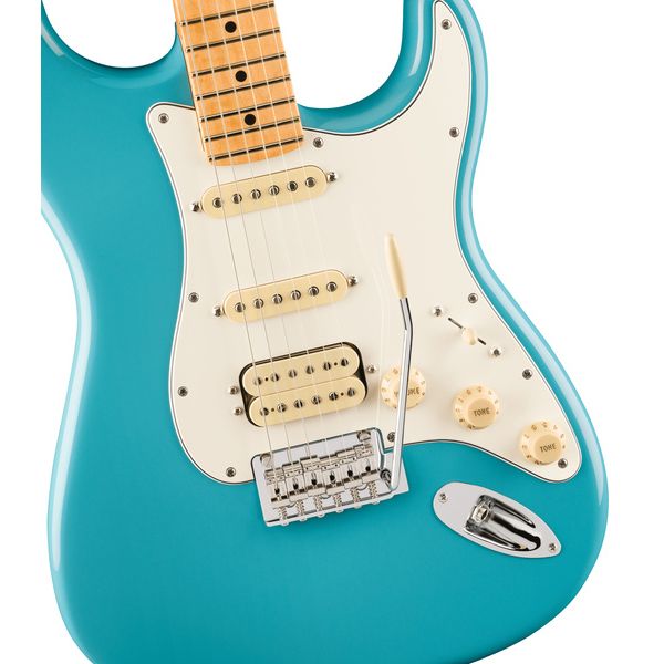 Fender Player II Stratocaster HSS Maple Neck Aquatone Blue Electric Guitar