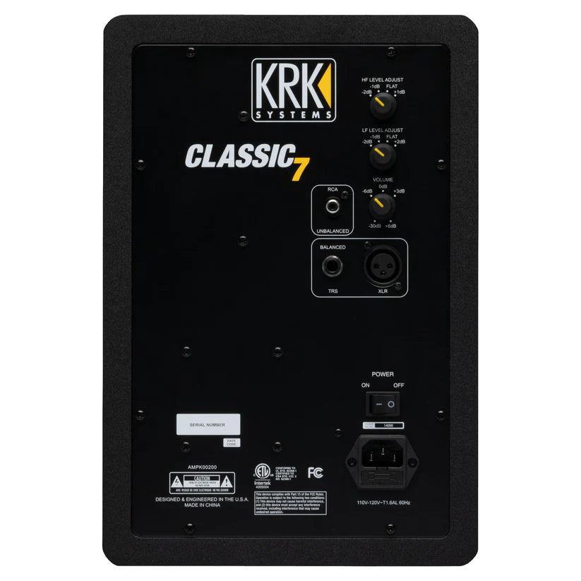 KRK CLASSIC 7 G3 POWERED STUDIO MONITOR