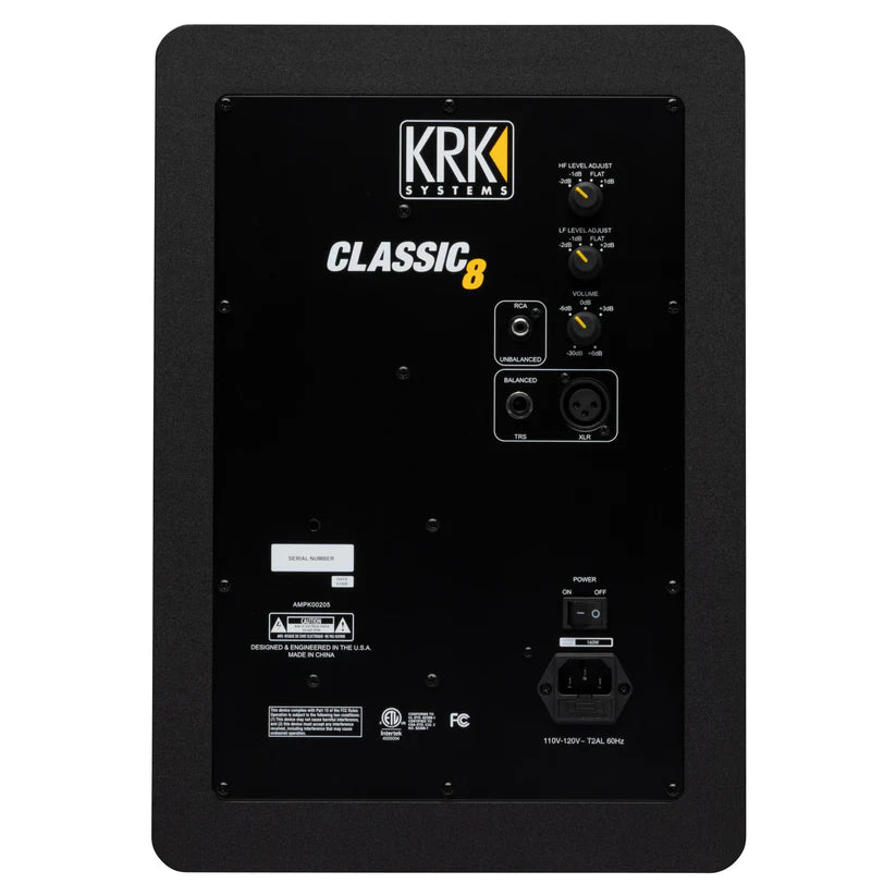 KRK CLASSIC 8 G3 POWERED STUDIO MONITOR
