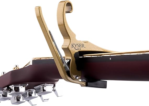 Kyser Quick-Change Short Cut Capo for 6-String Guitar – Made in USA