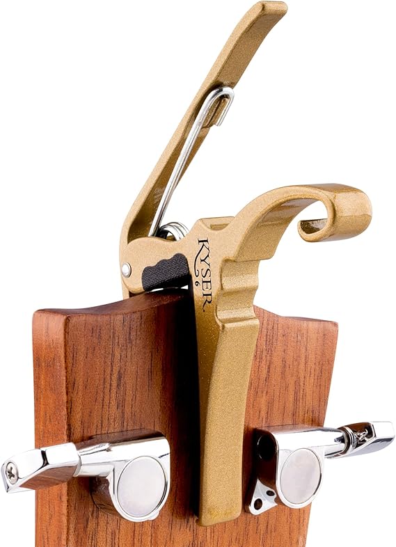 Kyser Quick-Change Short Cut Capo for 6-String Guitar – Made in USA