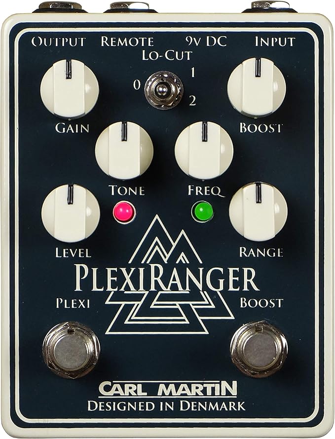 Carl Martin PlexiRanger Dual Channel Boost and Gain Pedal