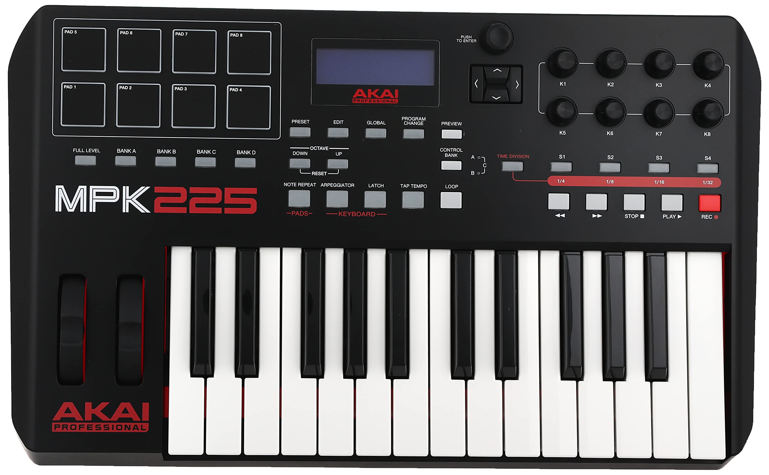 AKAI MPK225 MIDI CONTROLLER