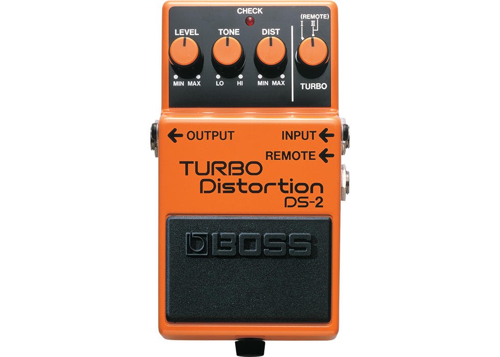 Boss DS-2 Turbo Distortion Guitar Pedal – Dual Turbo Modes