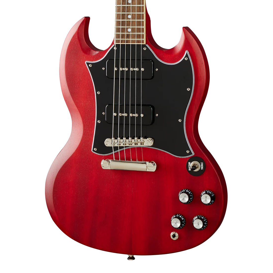EPIPHONE SG CLASSIC WORN P90-WORN CHERRY