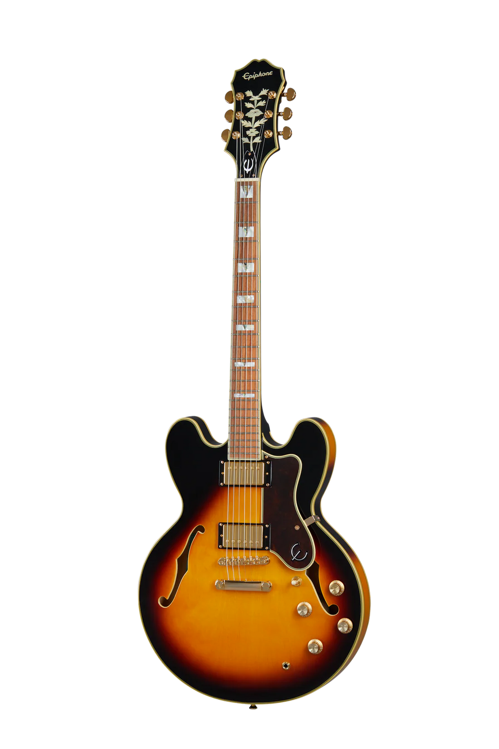 Epiphone Sheraton II Pro Vintage Sunburst Semi Hollow Electric Guitar