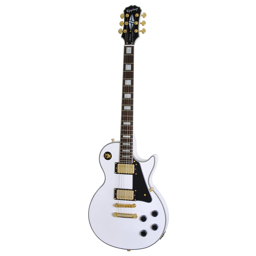 EPIPHONE LES PAUL CUSTOM-ALPINE WHITE