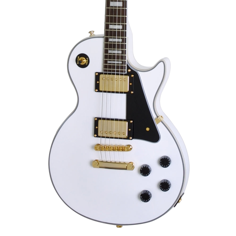 EPIPHONE LES PAUL CUSTOM-ALPINE WHITE