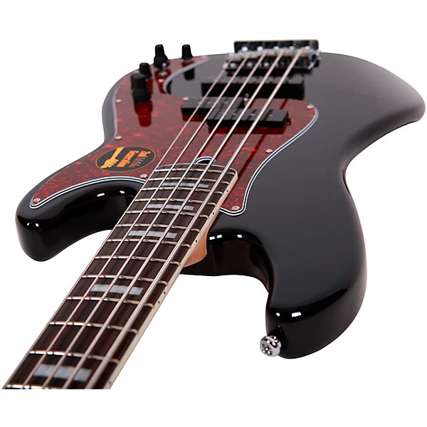 Sire Marcus Miller 2nd Gen P7 Alder 5-String Fretless Bass, Black
