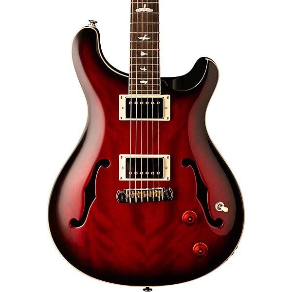 PRS HBECBFR SE Hollowbody Standard Fire Red Burt