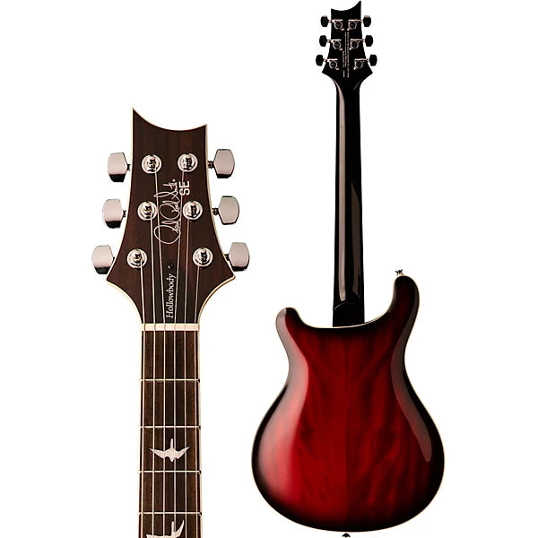 PRS HBECBFR SE Hollowbody Standard Fire Red Burt