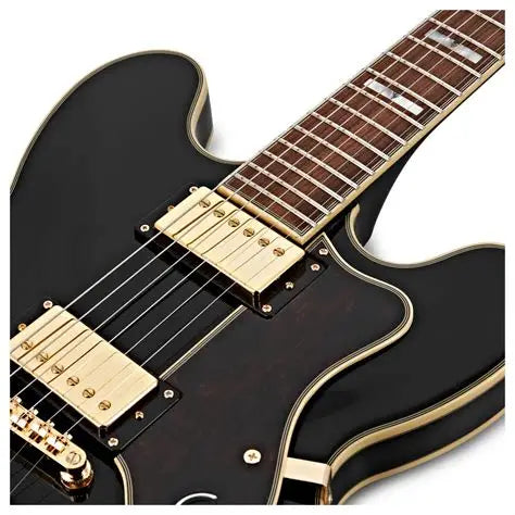Epiphone Sheraton II Pro Ebony Semi Hollow Electric Guitar