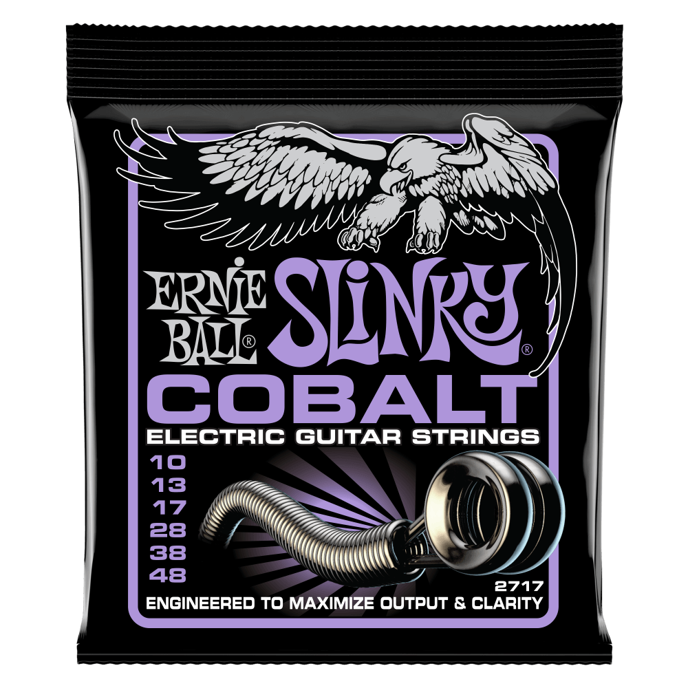 Ultra Slinky Cobalt Electric Guitar Strings 10-48 Gauge