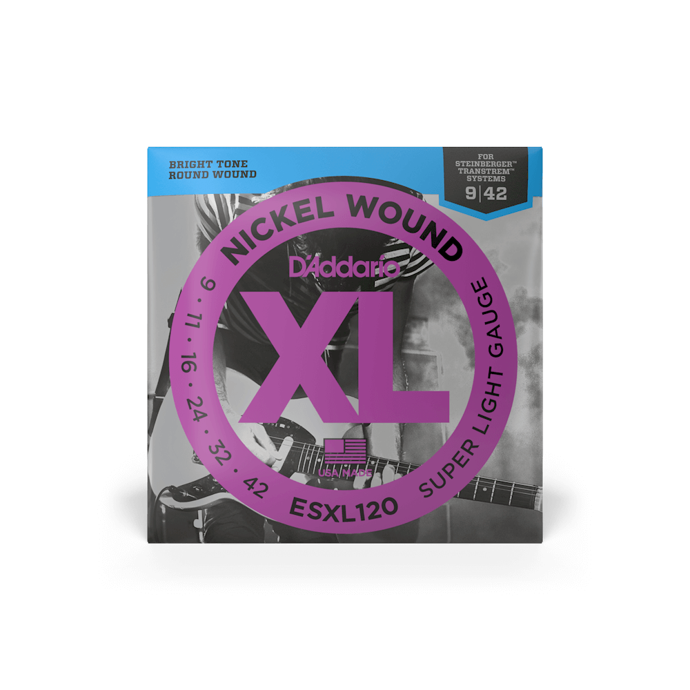 D’Addario EXL120 Electric Guitar Strings – Super Light 9–42 Nickel