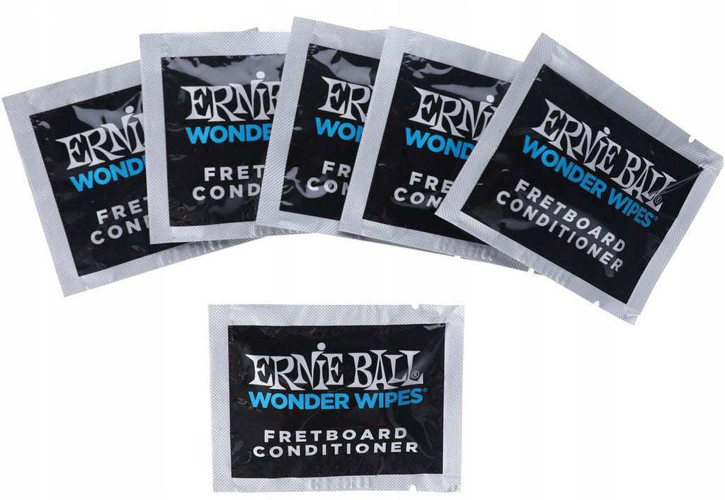 ERNI BALL WONDER WIPES FRETBOARD CONDITIONERUMENT POLISH