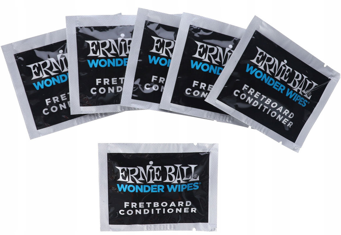ERNI BALL WONDER WIPES FRETBOARD CONDITIONERUMENT POLISH