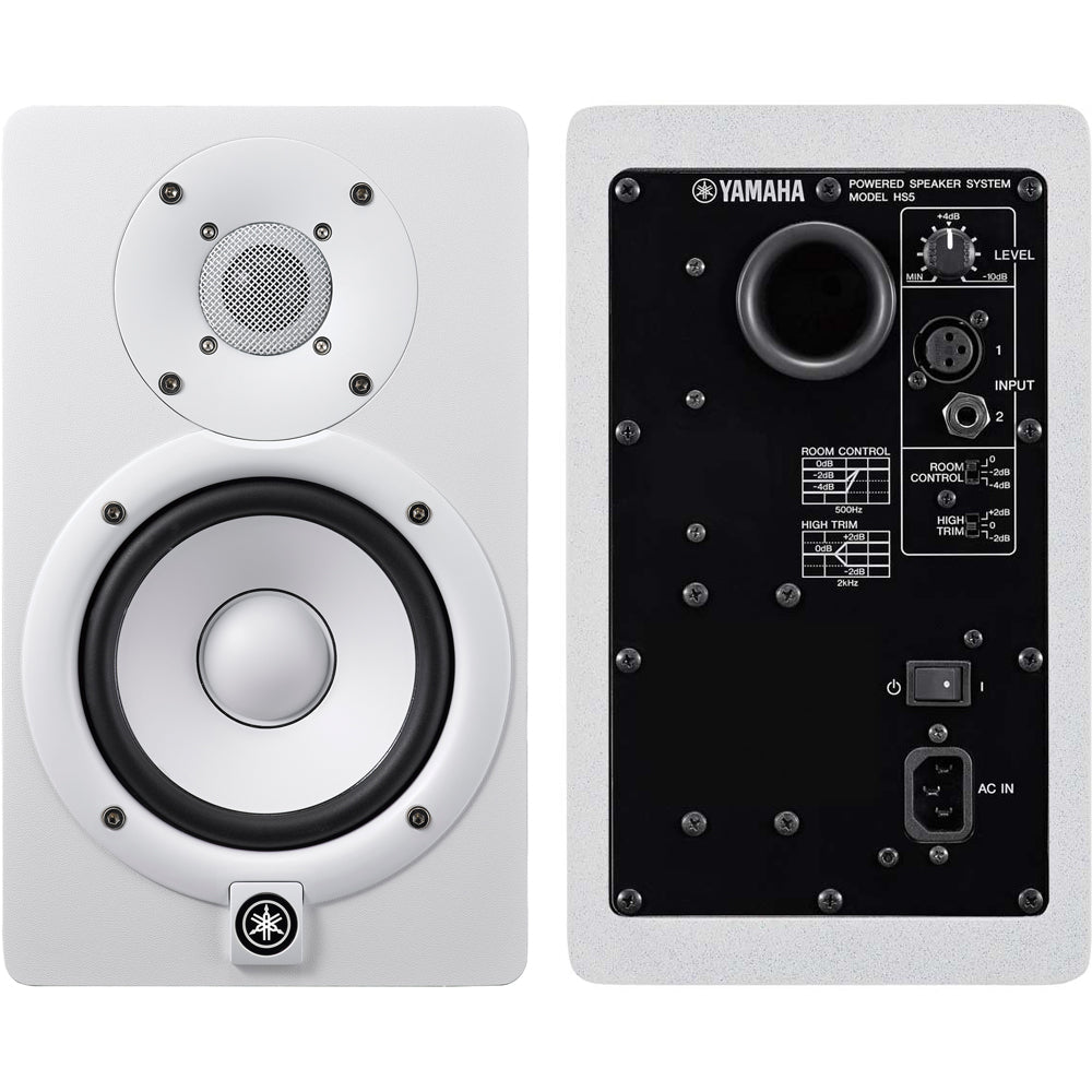 Yamaha HS4 Studio Monitor White