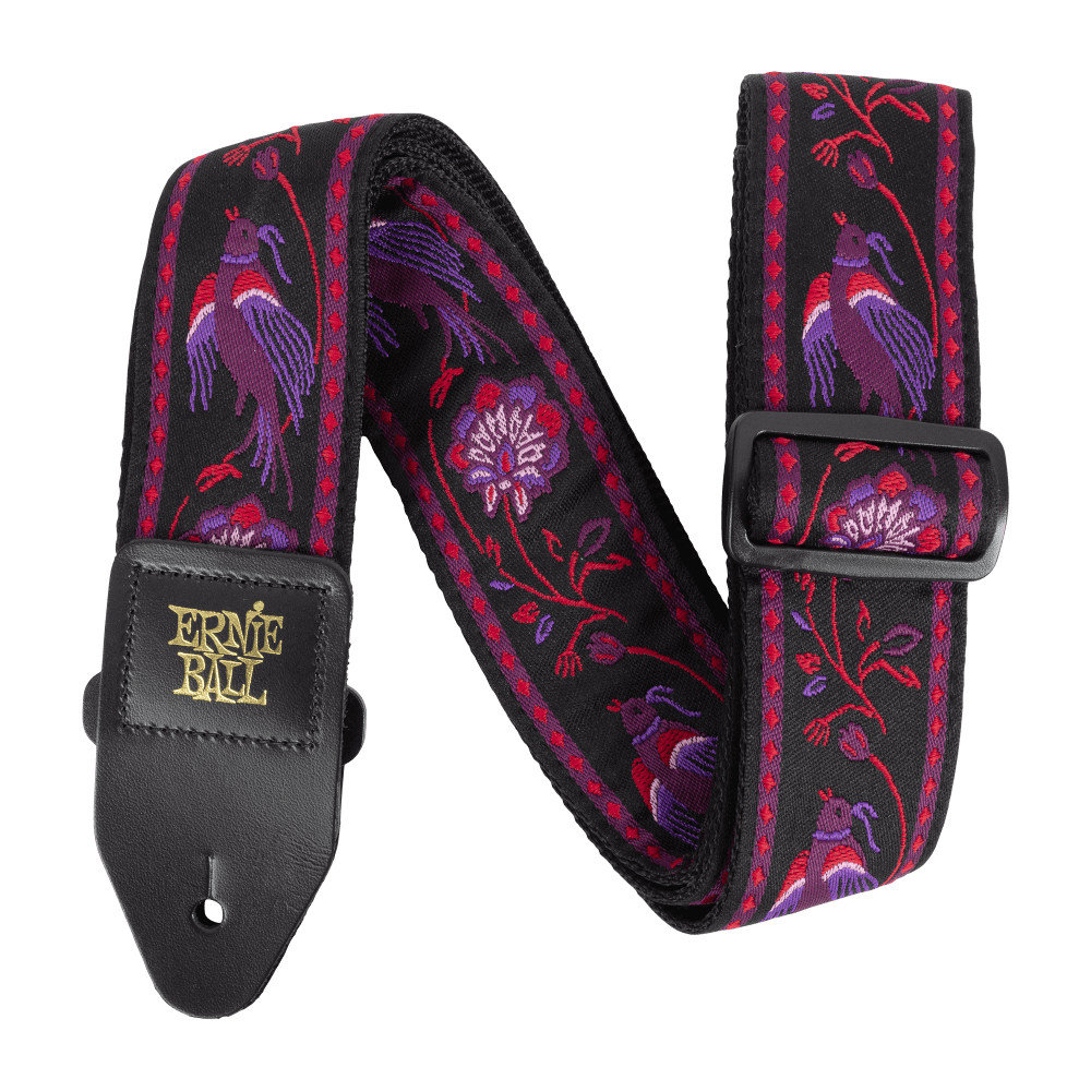 Classic Jacquard Guitar Strap/Bass Strap - Pleasant Pheasant