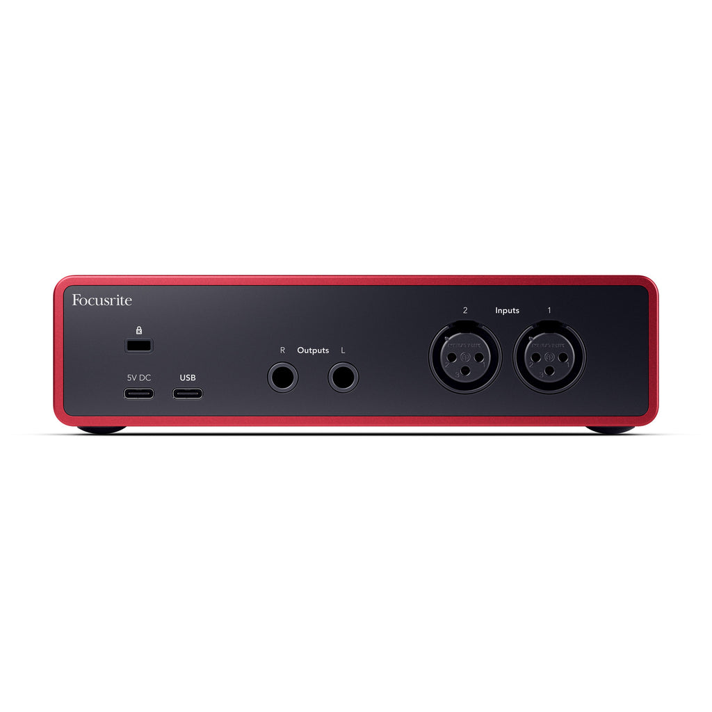 Focusrite Scarlett 2i2 Studio 4th Gen Recording Bundle | USB Audio Interface, Condenser Mic & Headphones